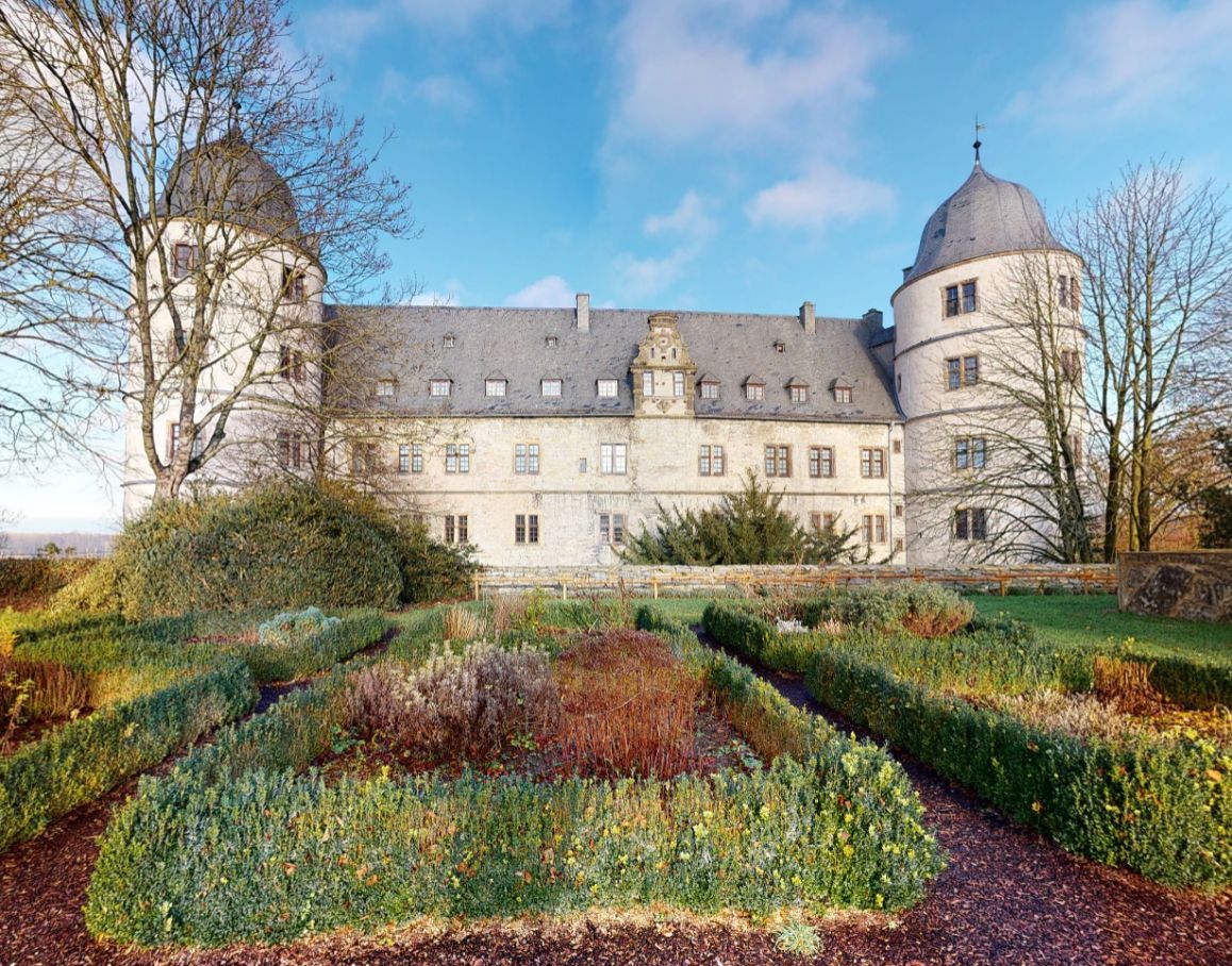 Kräutergarten Im Januar